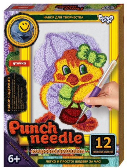 Набор для вышивания «Ковровая вышивка. Уточка»