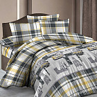 Комплект постельного белья «Автоград» (арт. 9289/1, 1,5-спальный, бязь, 2 наволочки 70×70)