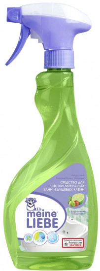 Средство для чистки акриловых ванн и душевых кабин