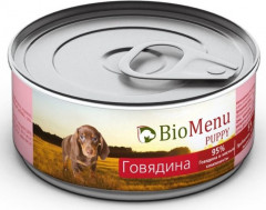 Консервы для щенков «Говядина»