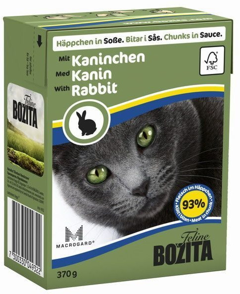 Корм для кошек «Кусочки в соусе с кроликом» | Feline | Bozita