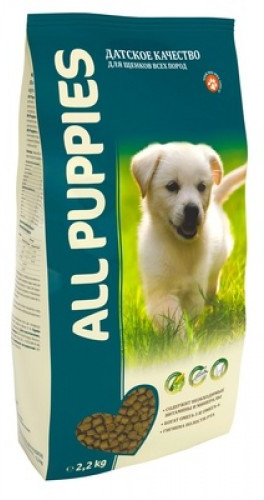 Корм для щенков полнорационный «All Puppies» | All Dogs