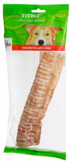 Трахея говяжья для собак