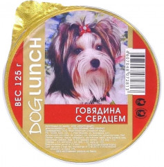 Консервы для собак с говядиной