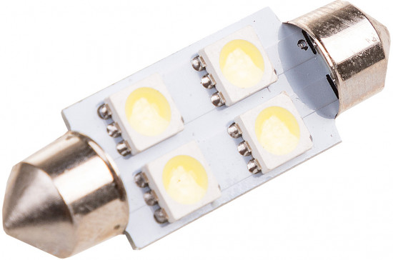 Автолампа светодиодная T11(C5W) 12V