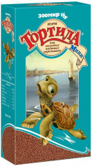 Корм для молодых водяных черепах