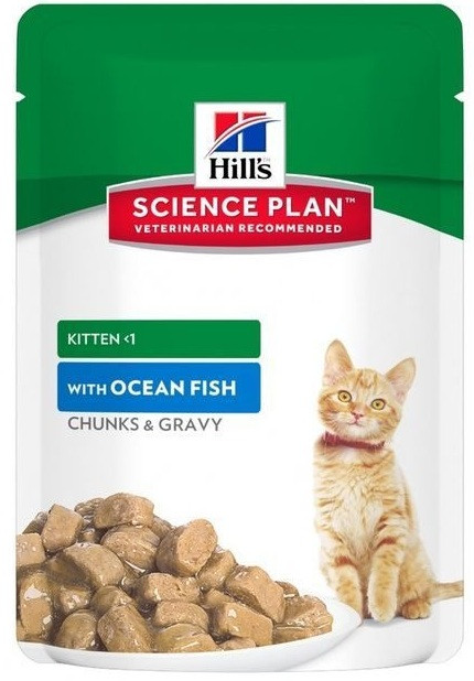Корм для котят с океанической рыбой | Hill's Science Plan