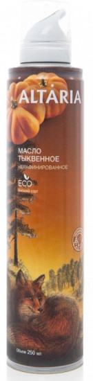 Масло-спрей тыквенное нерафинированное