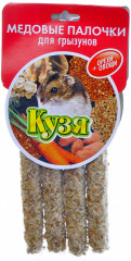 Палочка медовая для грызунов «Овощи и орех»