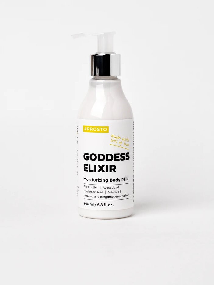 Молочко для тела увлажняющее «Goddess Elixir» | #PROSTO cosmetics
