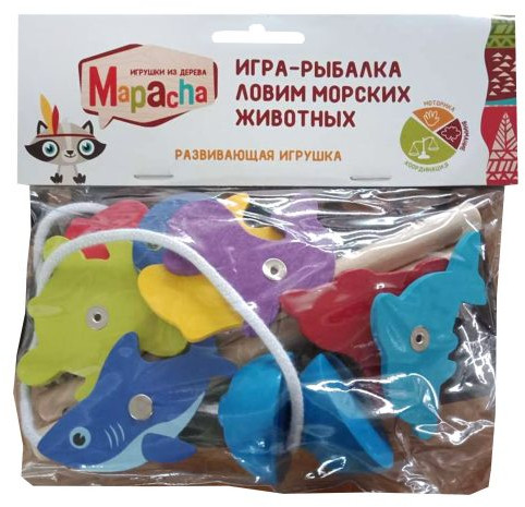 Игра настольная «Ловим морских животных»