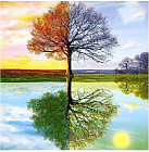 Картина по номерам «Времена года»