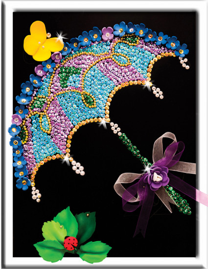 Мозаика из пайеток «Зонтик»