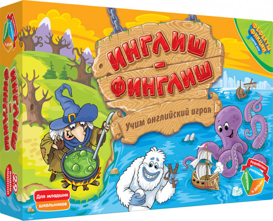 Игра настольная «Инглиш-финглиш»