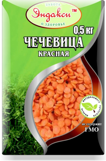 Чечевица красная