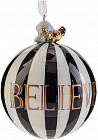 Шар елочный «Believe»