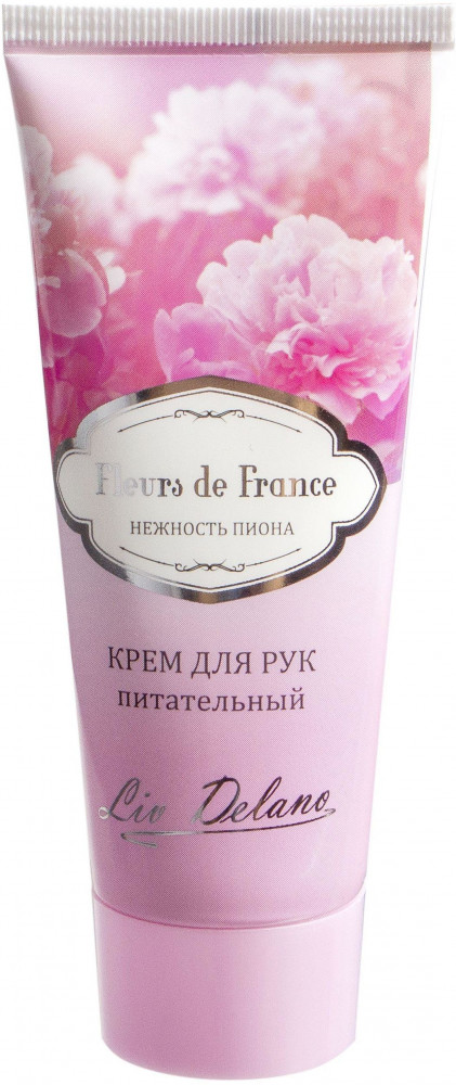 Крем для рук питательный «Нежность пиона» | Fleurs de France | Liv Delano