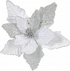 Украшение на клипсе «Пуансетия»