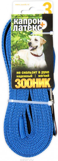 Поводок капроновый с двойной латексной нитью