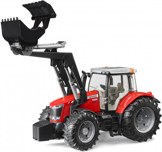 Трактор «Massey Ferguson 7600» с погрузчиком
