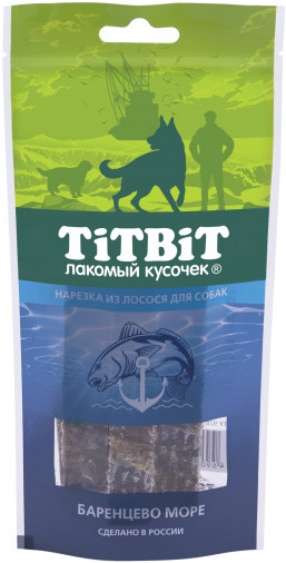 Нарезка из лосося для собак