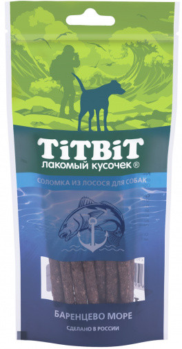 Соломка из лосося для собак