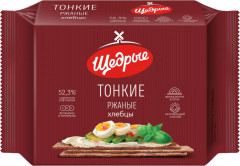 Хлебцы тонкие ржаные