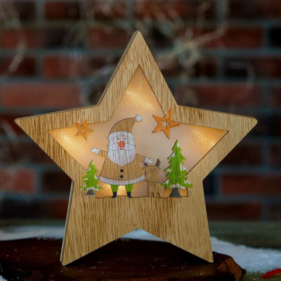 Декор с подсветкой «Сказка в звезде»