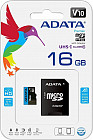 Карта памяти с SD-адаптером microSD Adata