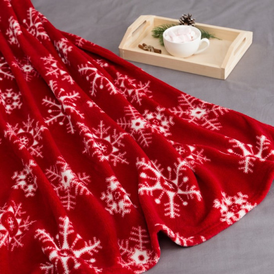 Плед «Снежинки»