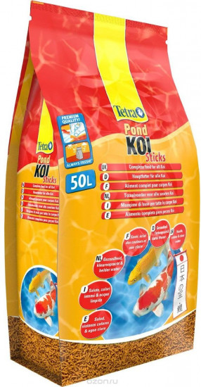 Корм основной для кои