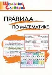 Правила по математике