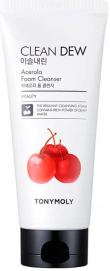 Пенка для умывания тонизирующая с экстрактом ацеролы