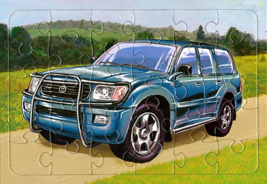 Пазл «Внедорожник Toyota»