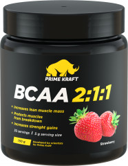 Комплекс аминокислот BCAA 2:1:1 со вкусом клубники