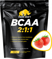 Комплекс аминокислот BCAA 2:1:1 со вкусом клубники