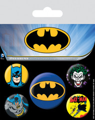 Набор значков «Batman»