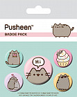 Набор значков «Pusheen Says Hi»