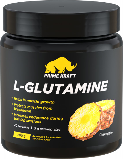 Аминокислота L-Glutamine со вкусом ананаса