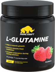 Аминокислота L-Glutamine со вкусом клубники