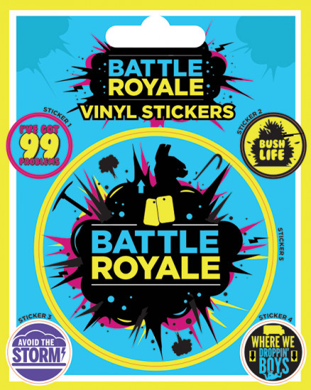 Наклейки «Battle Royale»