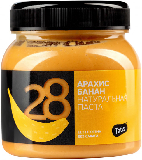 Паста арахисовая с бананом