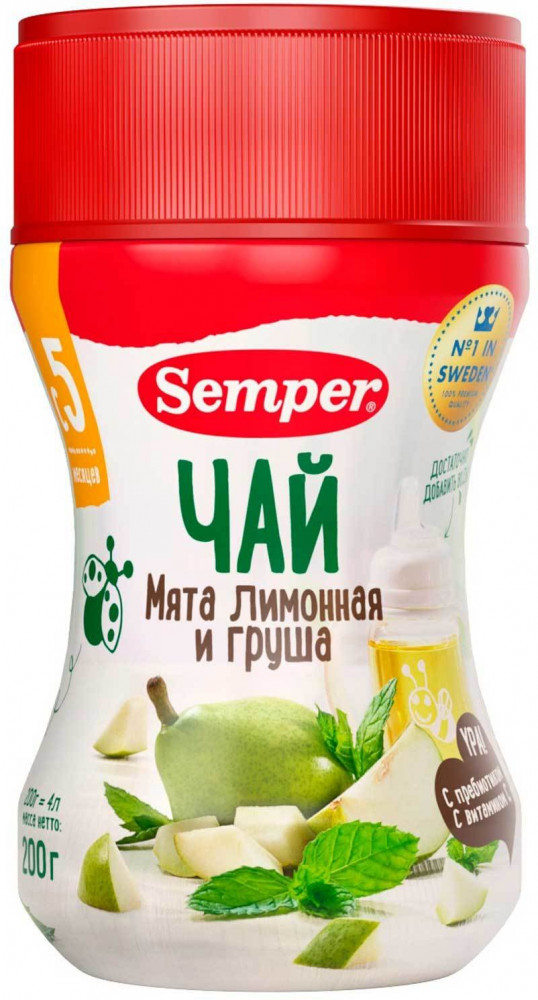 Чай «Добрый вечер. Мята лимонная и груша» | Semper