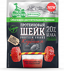 Шейк протеиновый с клубникой