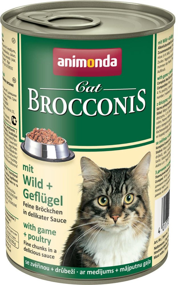 Корм для кошек с дичью и домашней птицей | Brocconis | Animonda