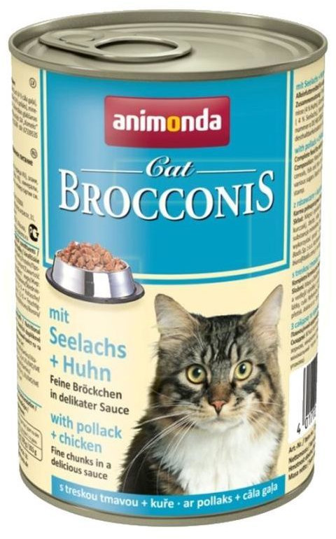 Корм для кошек с сайдой и курицей | Brocconis | Animonda