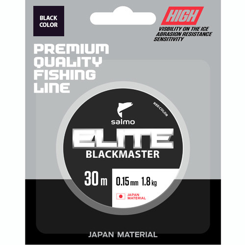 Леска монофильная «Elite Blackmaster 030/012»