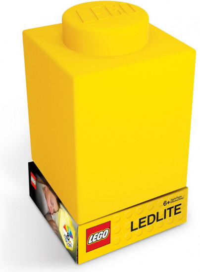 Фонарик силиконовый, желтый — LEGO (ЛЕГО)
