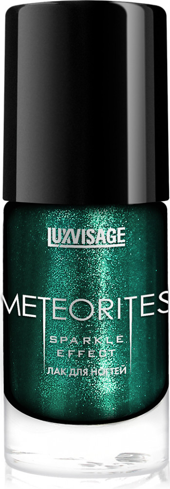 Лак для ногтей «Meteorites», оттенок 610 Изумрудный дождь | LuxVisage