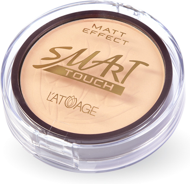 Пудра для лица компактная, оттенок 201 | Smart Touch | L’atuage Cosmetic